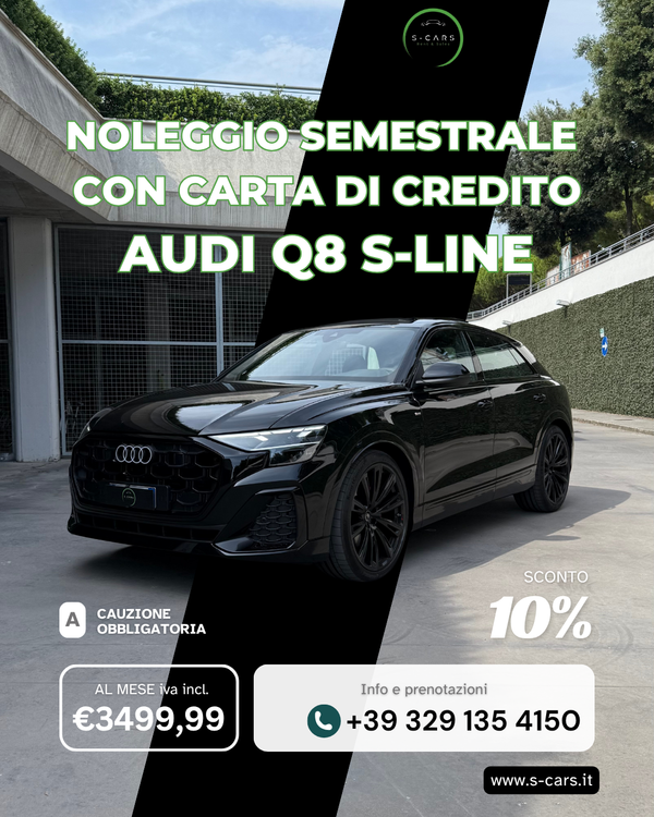 AUDI Q8 S-LINE